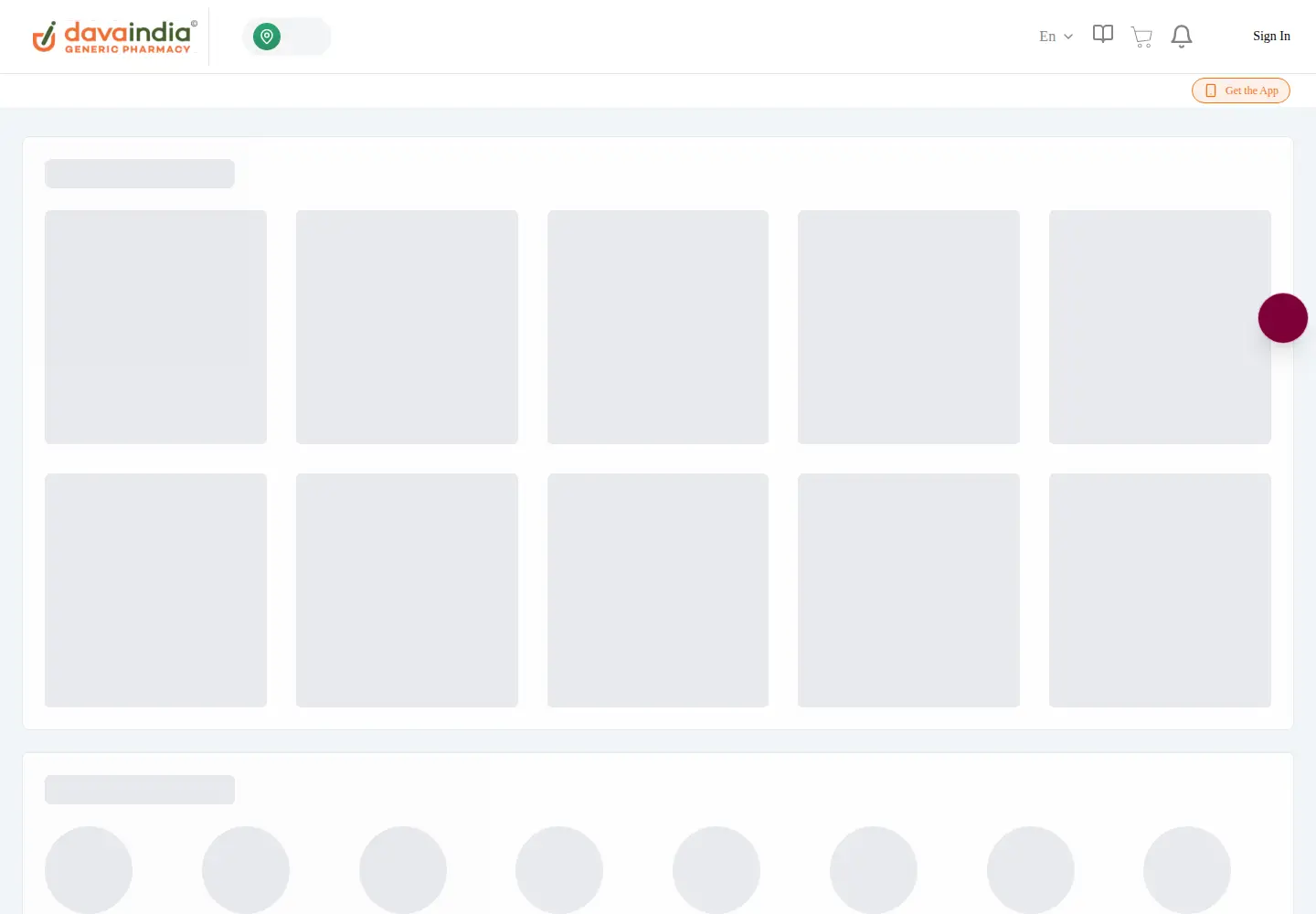 Screenshot of davaindia.com