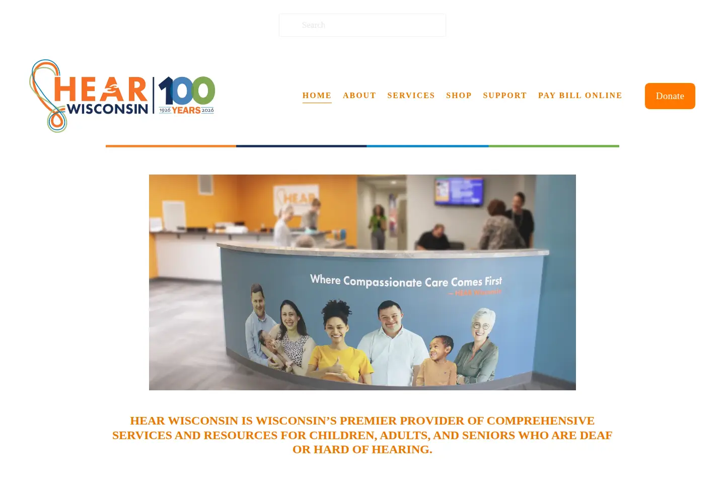Screenshot of hearwi.org