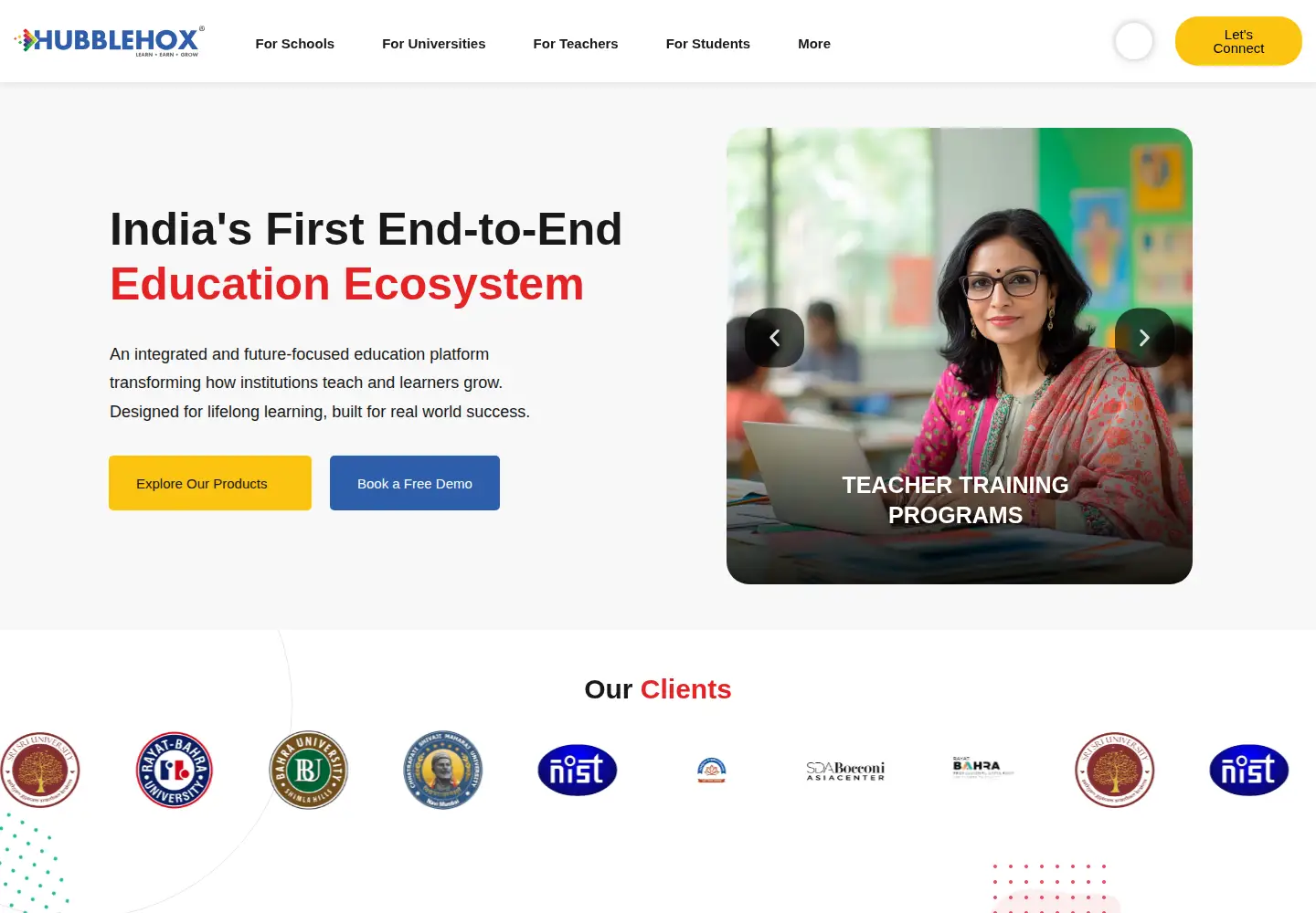 Screenshot of hubblehox.com