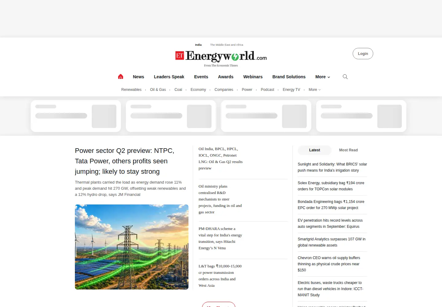 Screenshot of etenergyworld.com