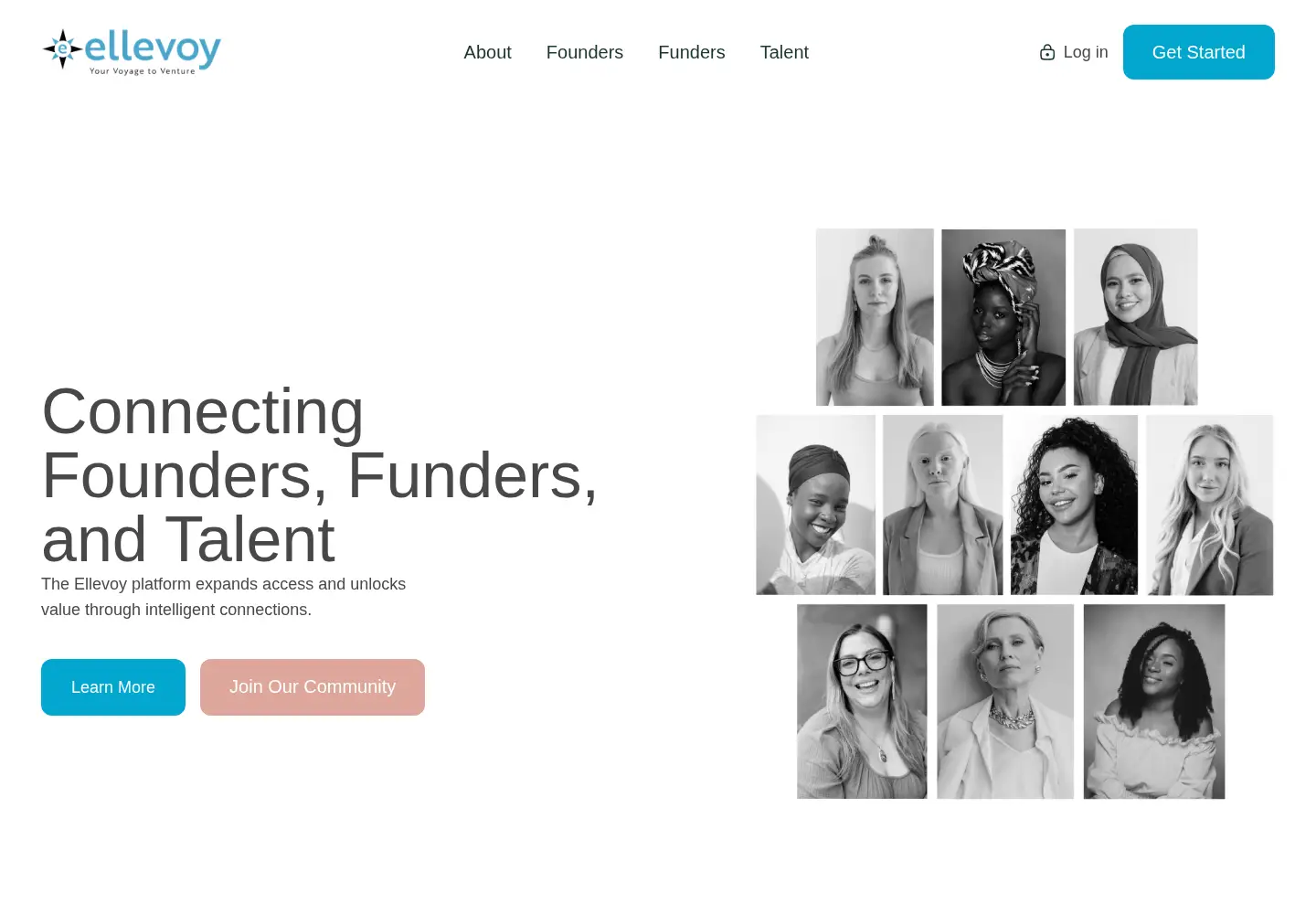 Captured homepage of ellevoy.com in the current scan