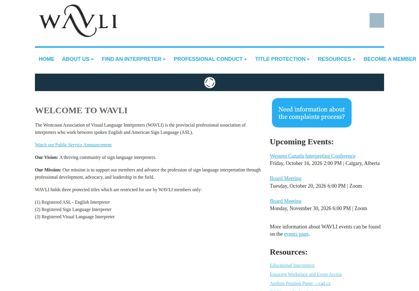 Screenshot of wavli.com