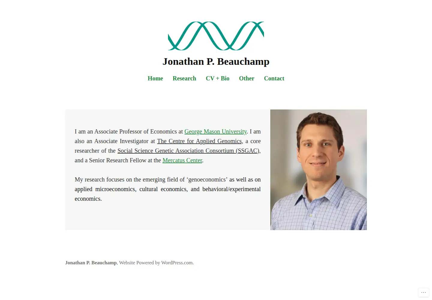Screenshot of jonathanpbeauchamp.com