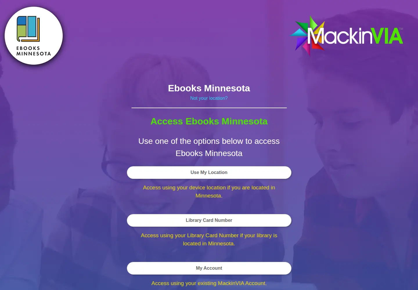 Screenshot of ebooksmn.org