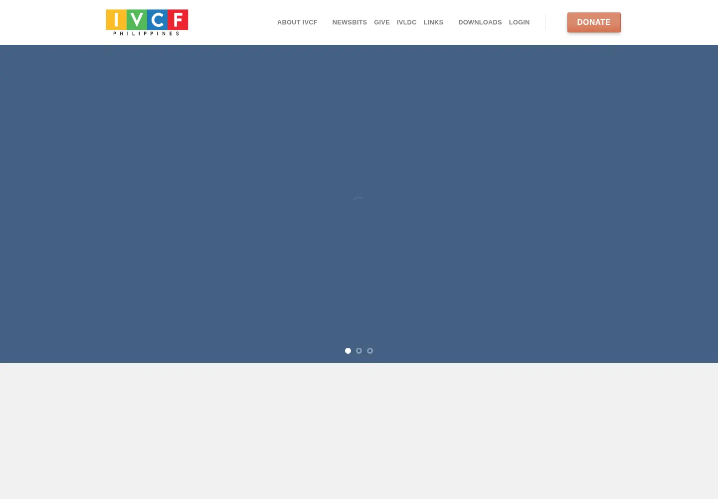 Screenshot of ivcfphil.org