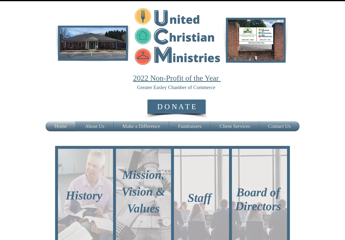 Screenshot of ucmpc.org