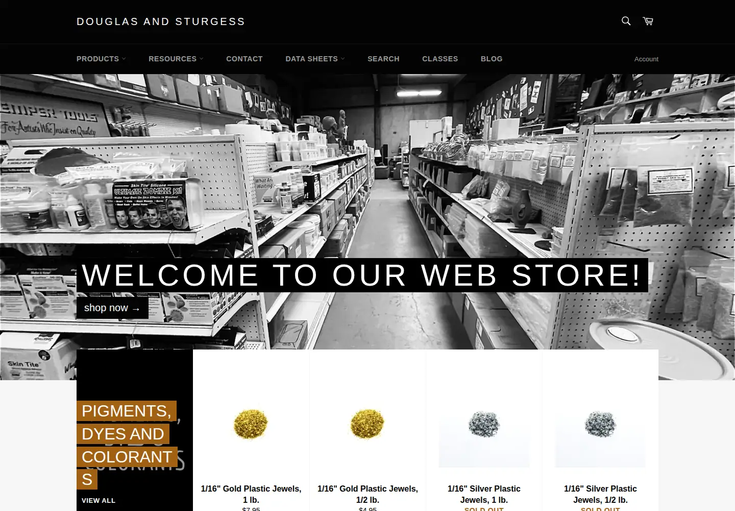 Screenshot of douglasandsturgess.com