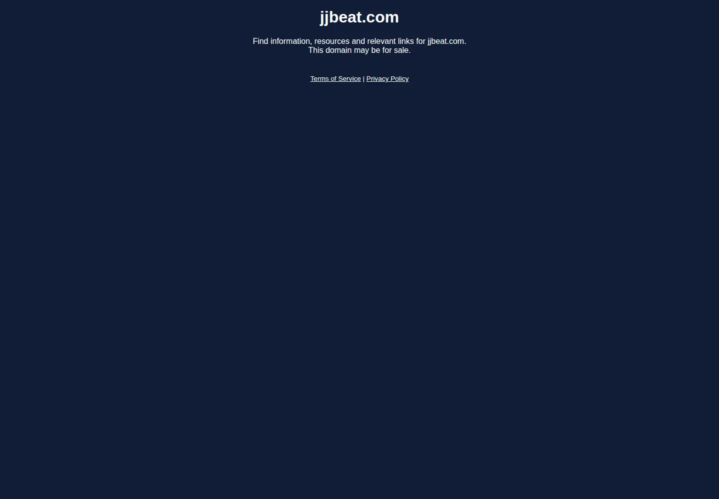 Screenshot of jjbeat.com