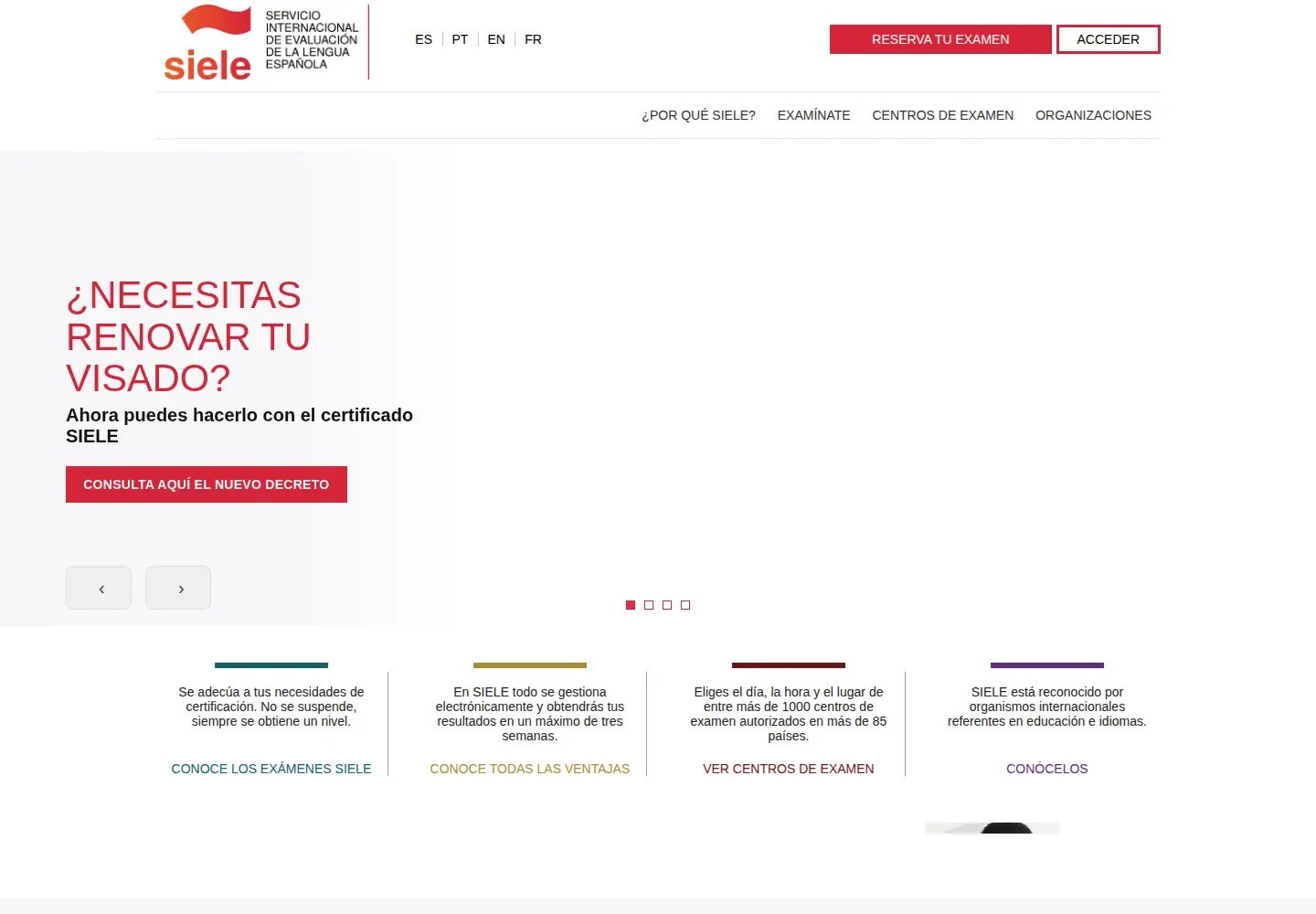 Screenshot of siele.org