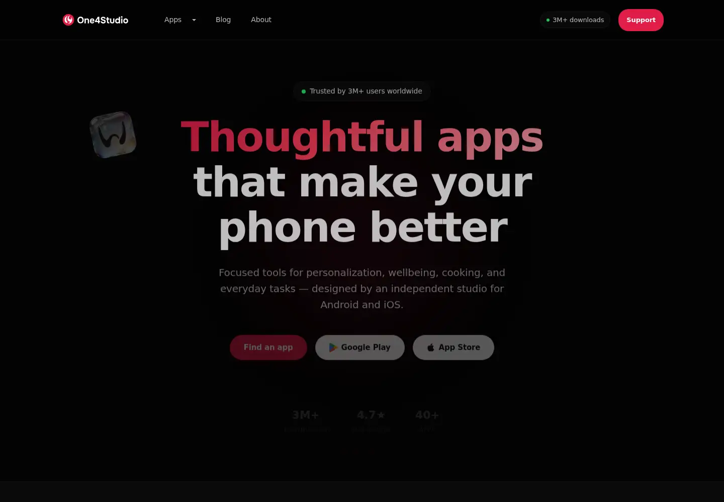 Screenshot of one4studio.com
