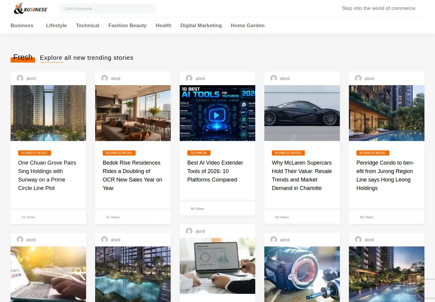 Screenshot of itstimeforbusiness.com