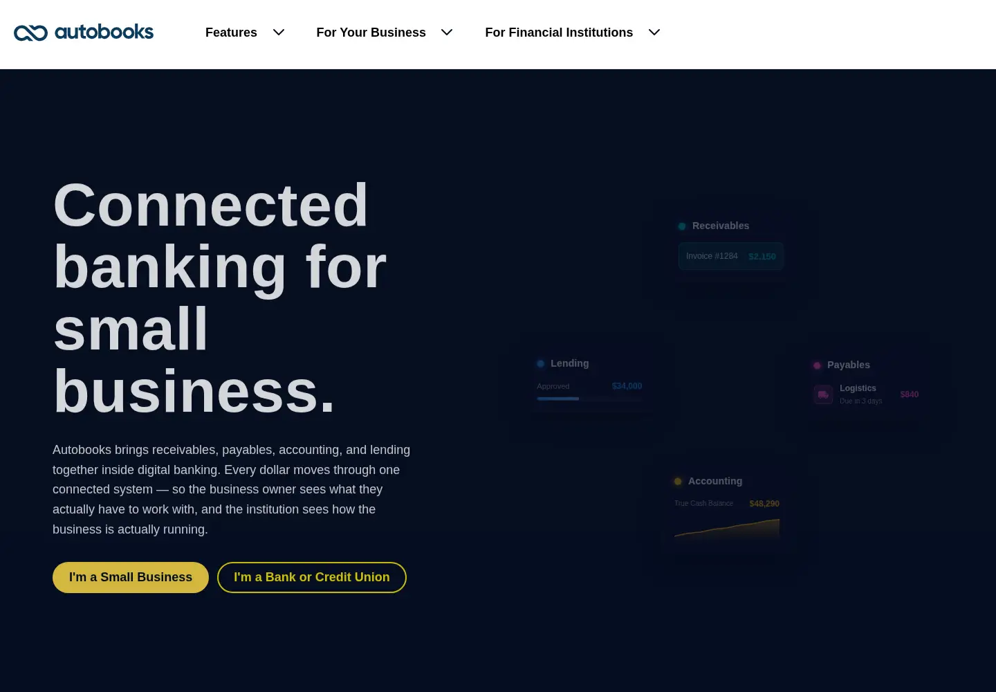Screenshot of autobooks.co