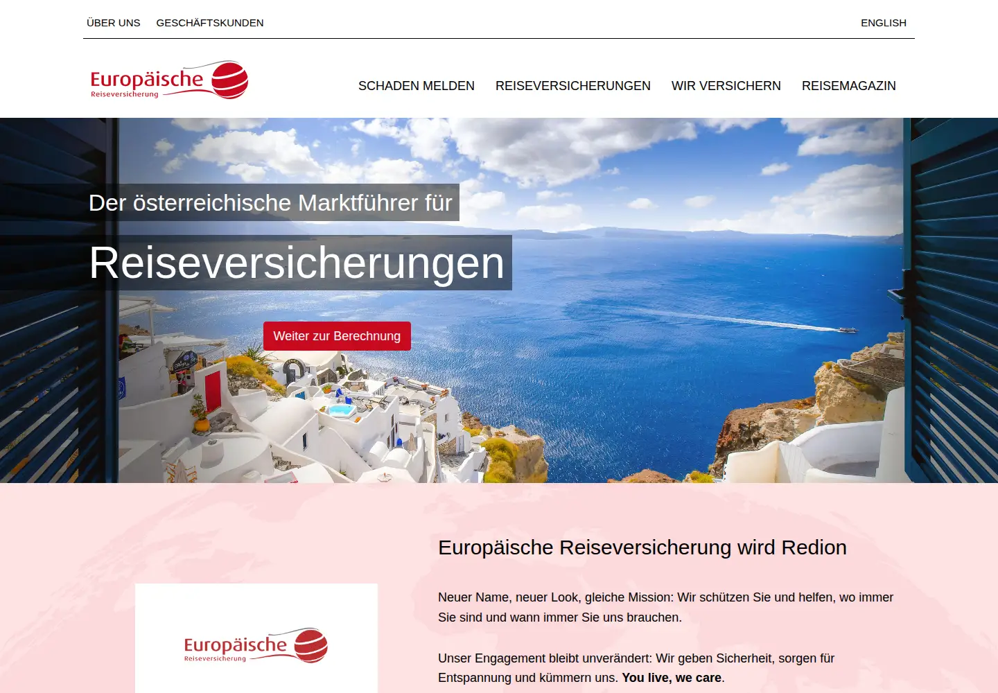 Screenshot of europaeische.at