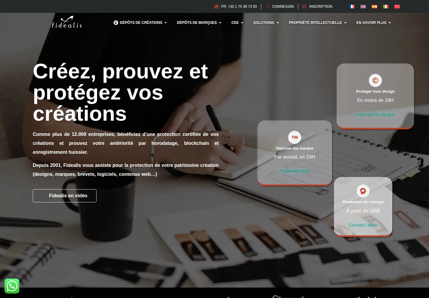 Screenshot of fidealis.com