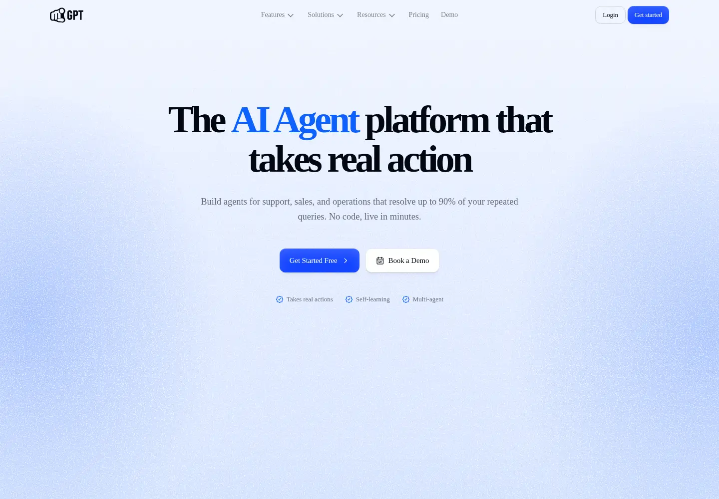 Screenshot of yourgpt.ai