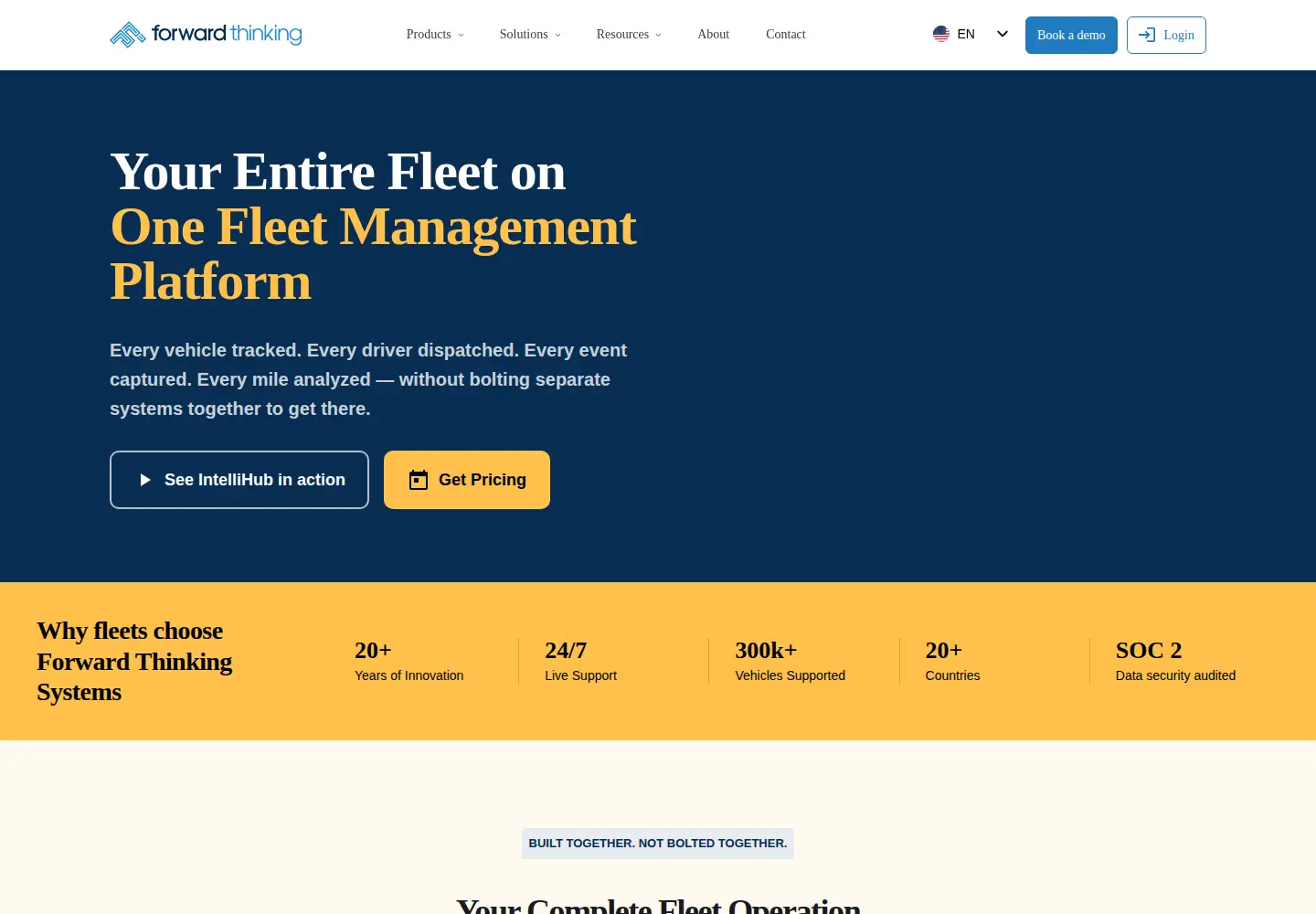 Screenshot of ftsgps.com