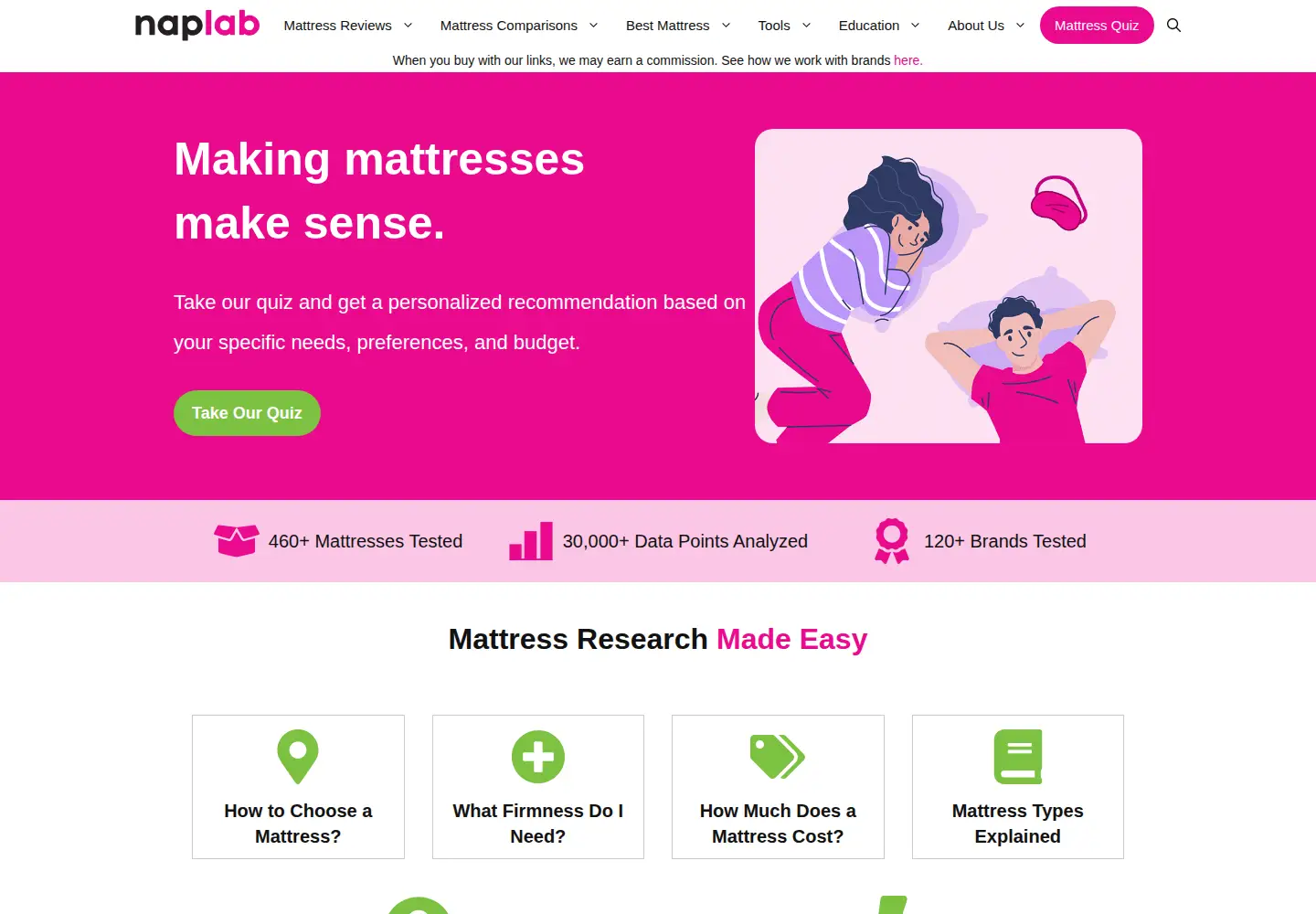 Screenshot of naplab.com