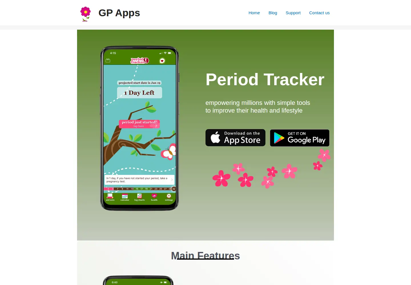 Screenshot of gpapps.com