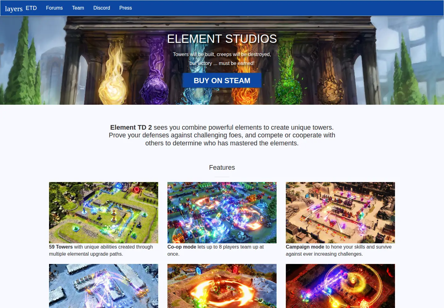 Screenshot of eletd.com