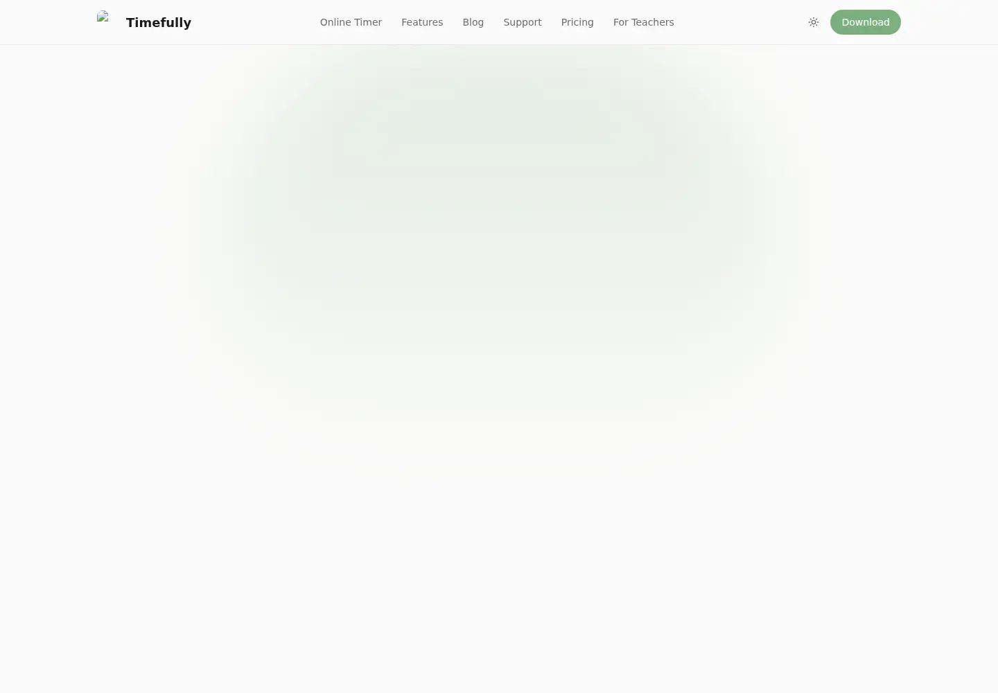 Screenshot of timefully.co