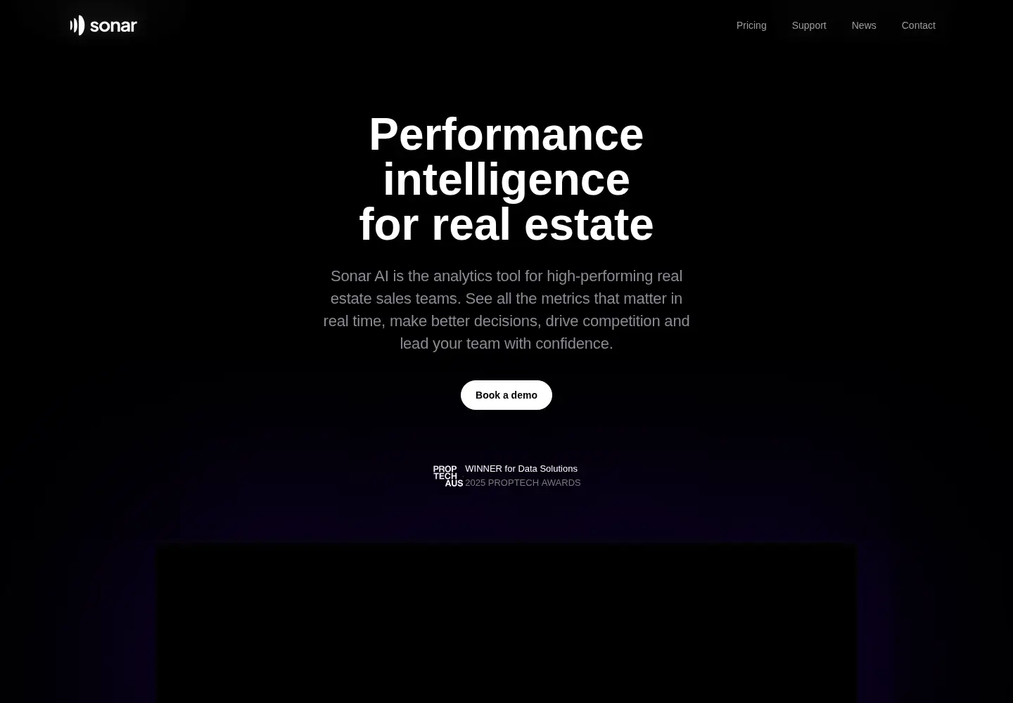 Screenshot of getsonar.ai