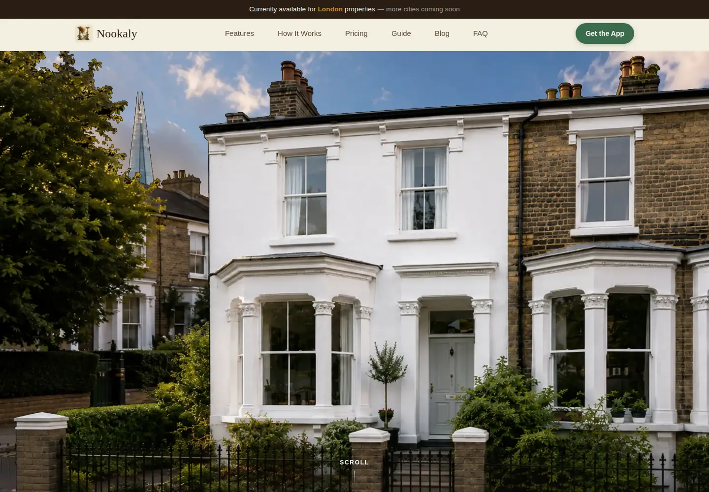Screenshot of nookaly.ai