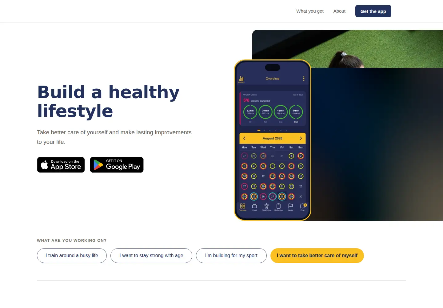 Screenshot of goatness.app