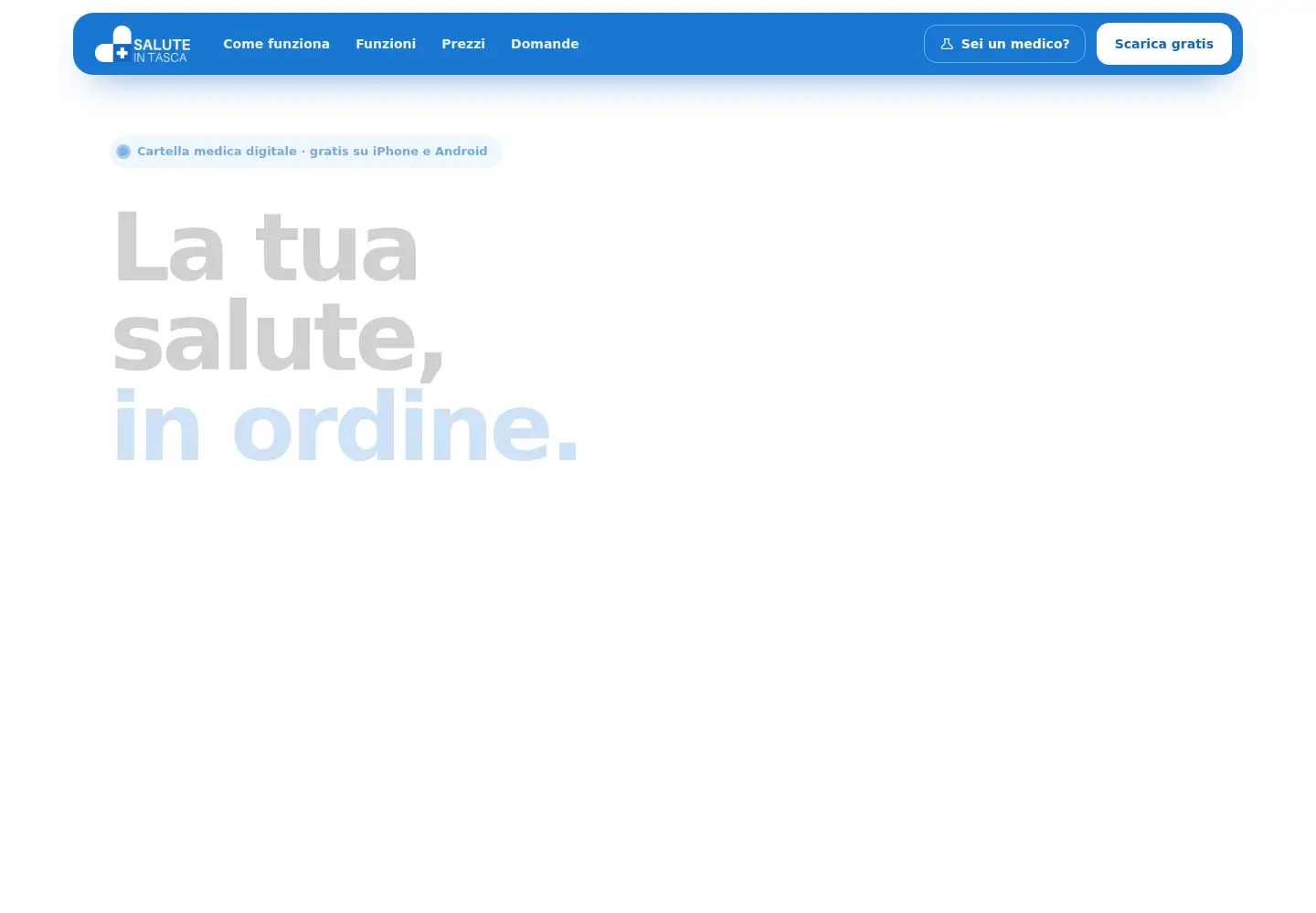 Screenshot of saluteintasca.app