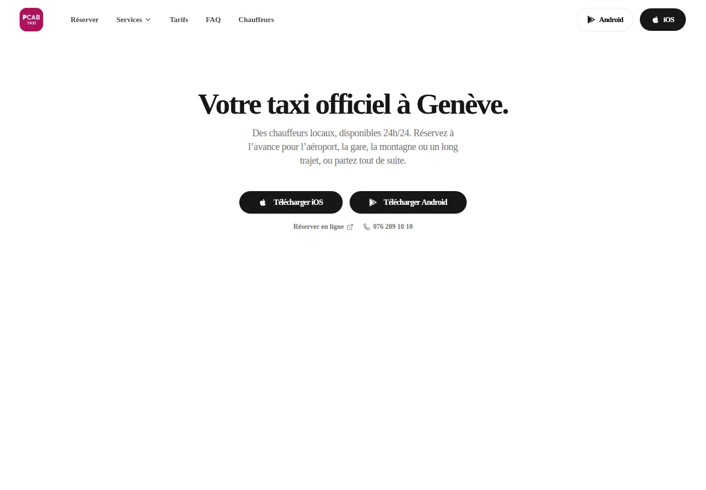 Screenshot of pcab.ch