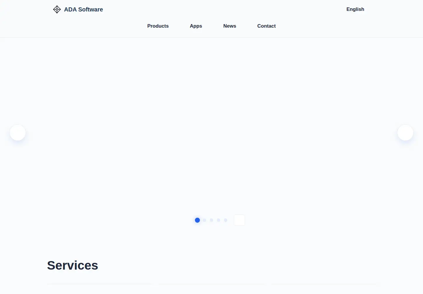 Screenshot of ada-software.com