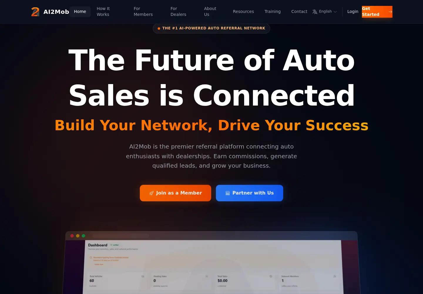 Screenshot of ai2mob.com