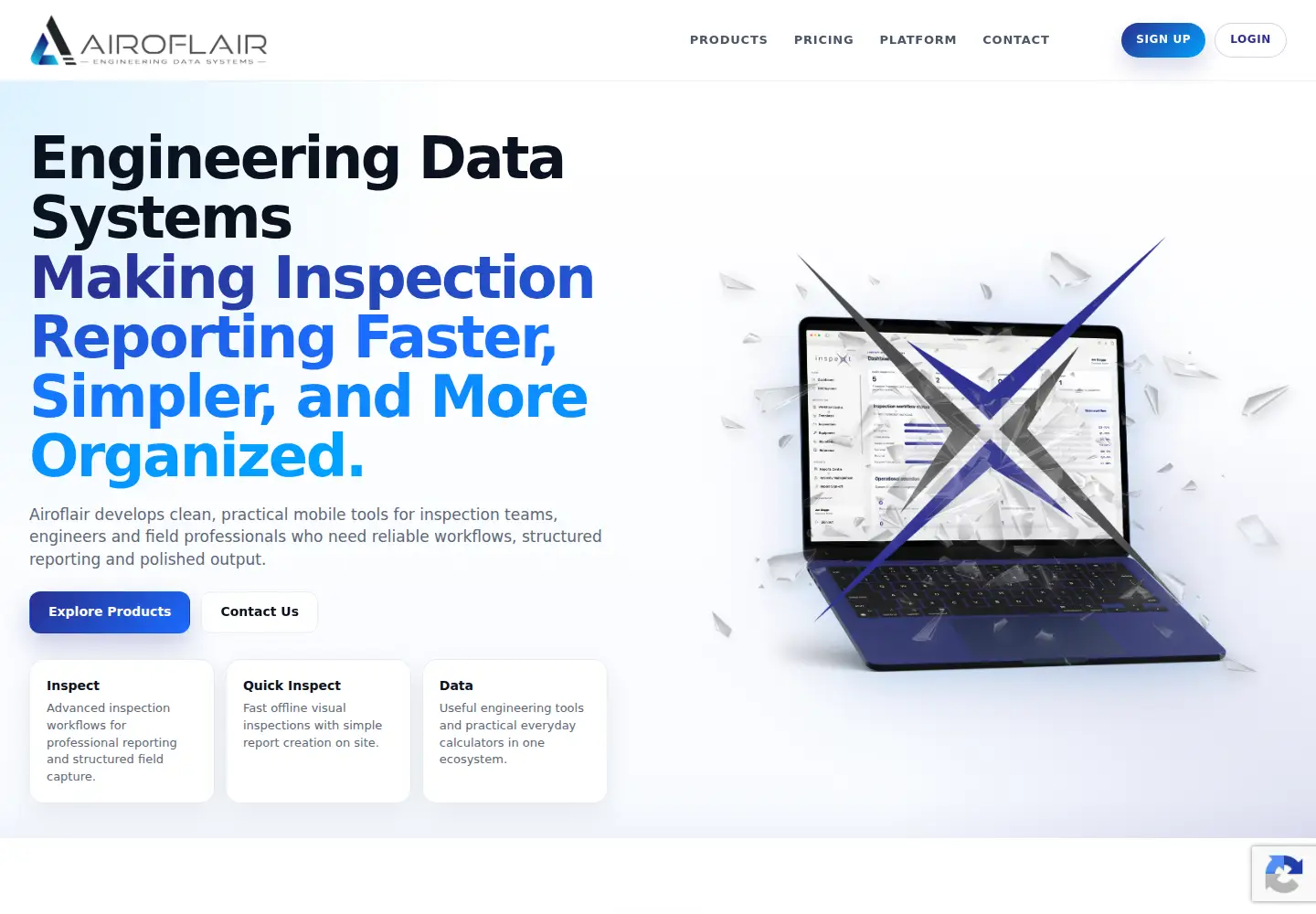Screenshot of airoflair.com