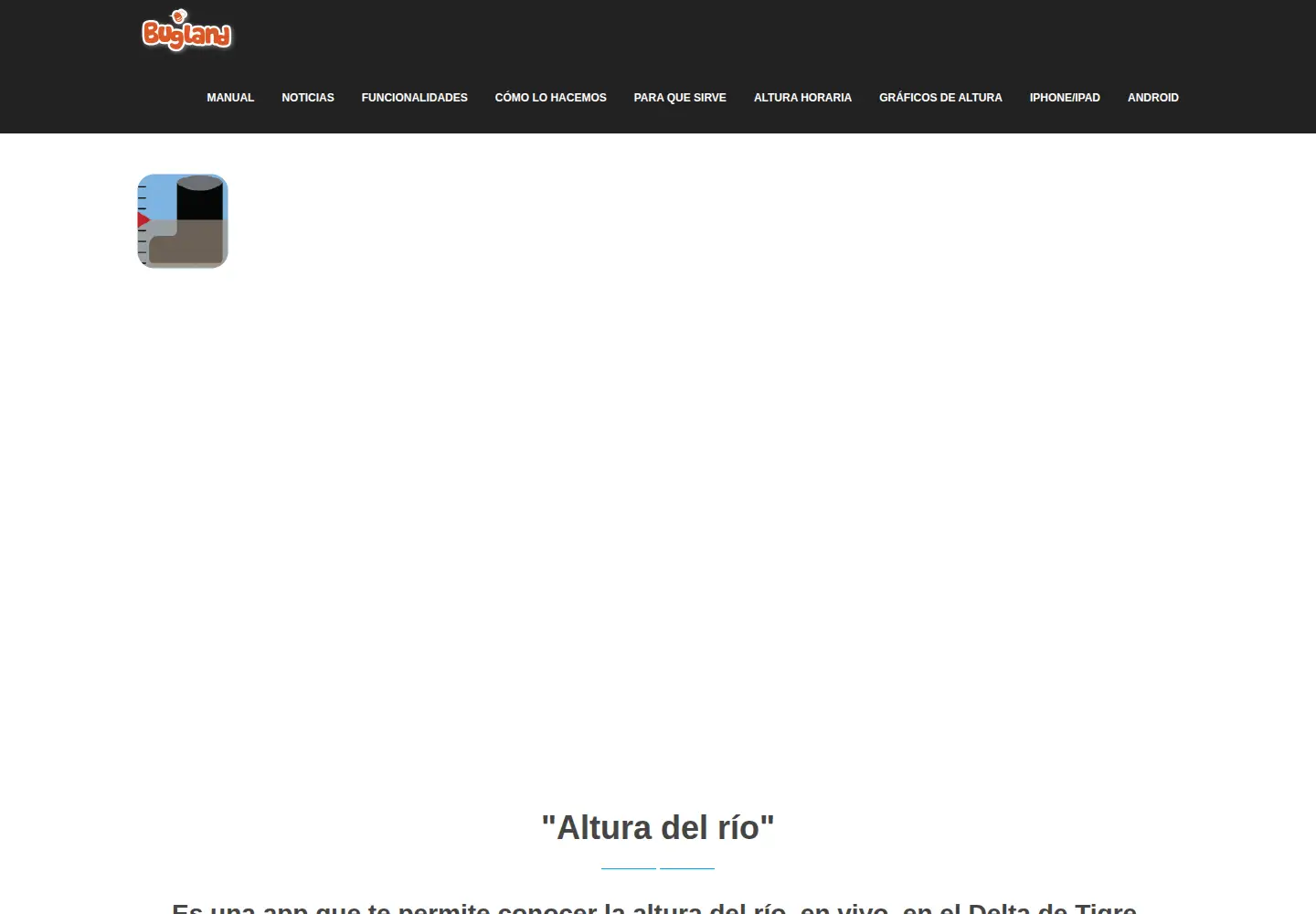 Screenshot of alturadelrio.com