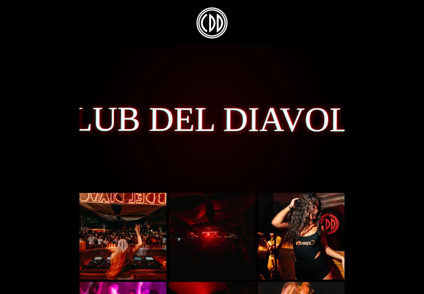 Screenshot of clubdeldiavolo.com