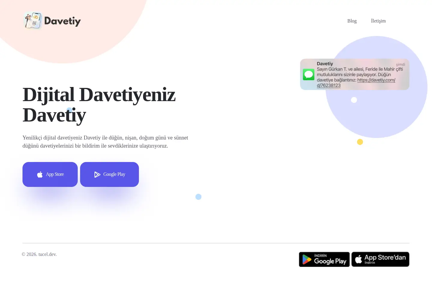 Screenshot of davetiy.com
