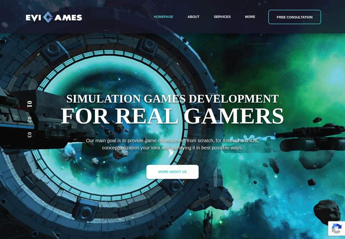 Screenshot of evigames.com