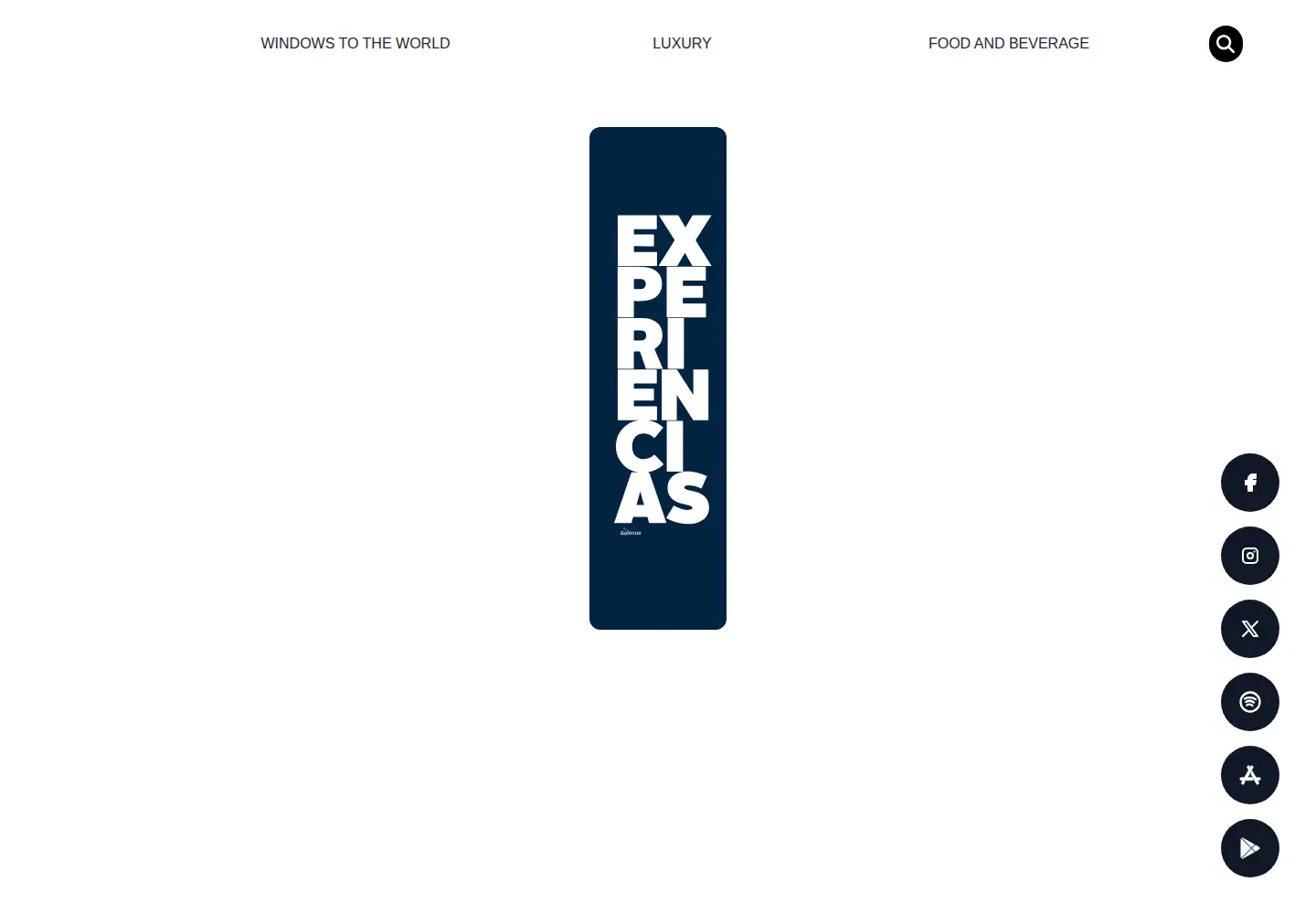 Captured homepage of experienciasmed.com in the current scan