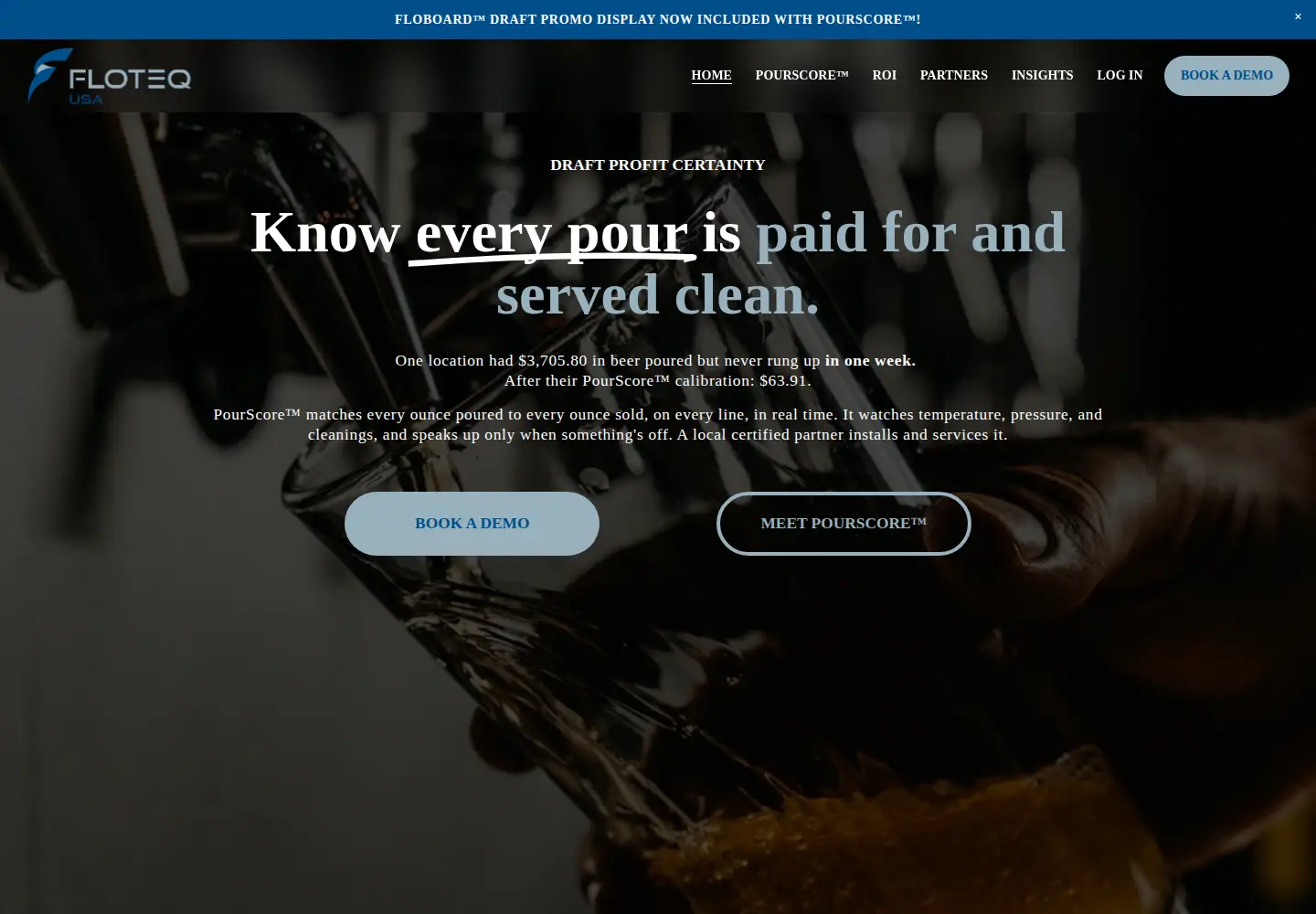 Screenshot of flotequsa.com