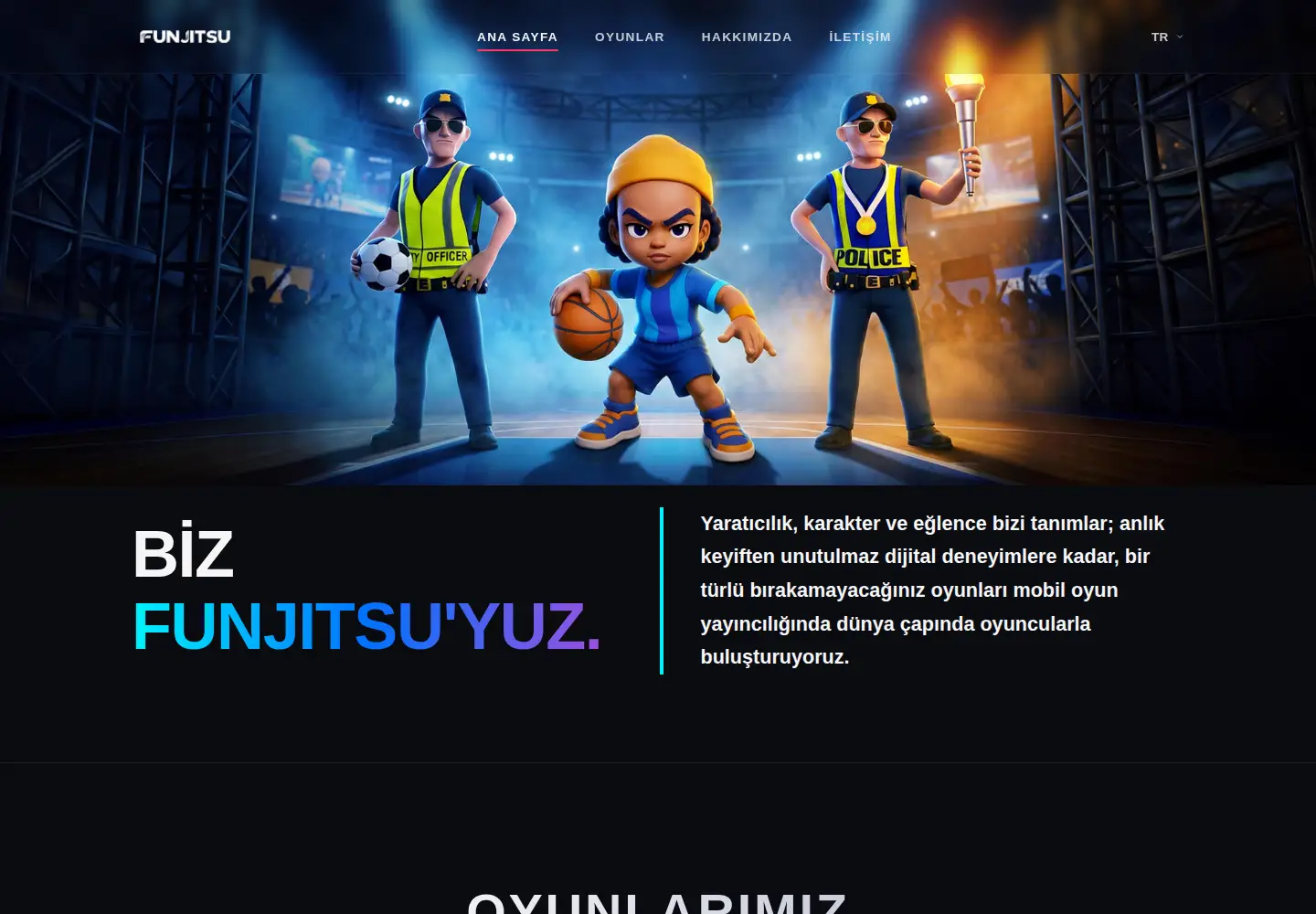 Screenshot of funjitsugames.com