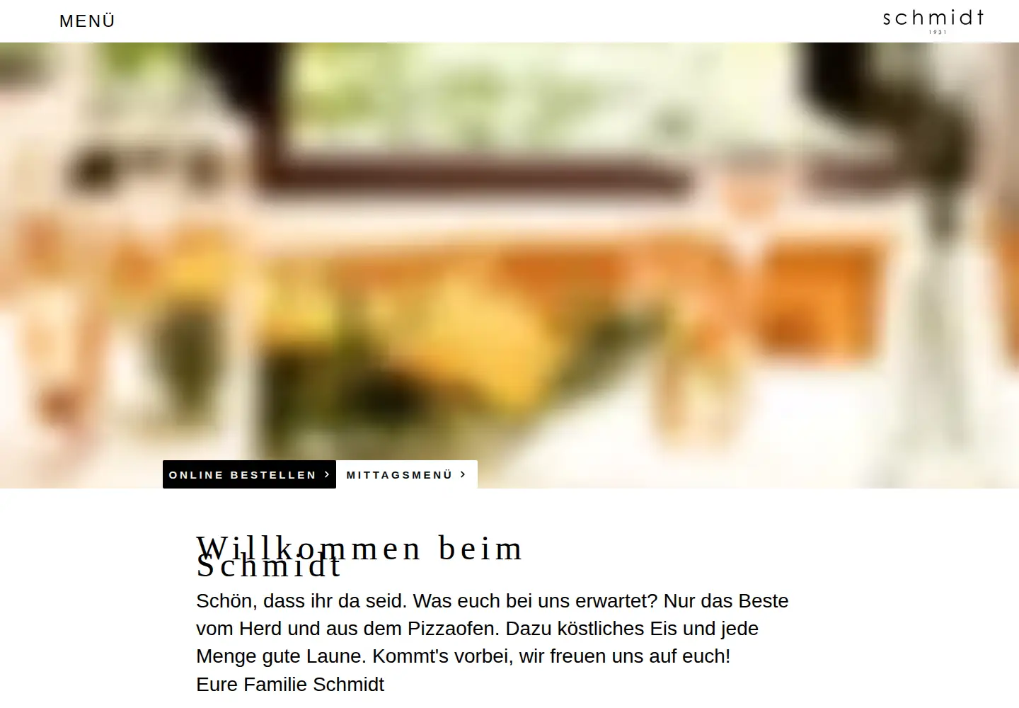 Screenshot of gasthaus-schmidt.com