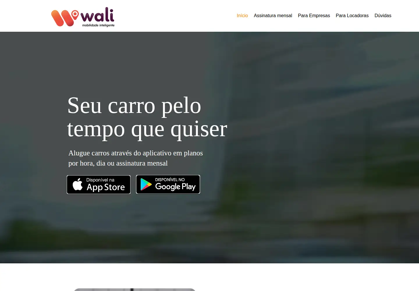 Screenshot of gowali.com
