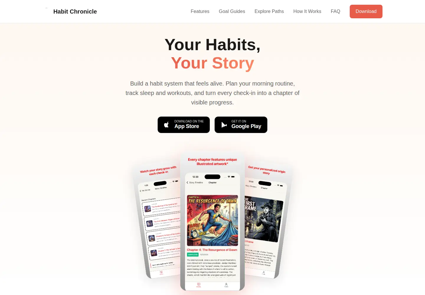 Screenshot of habitchronicle.com