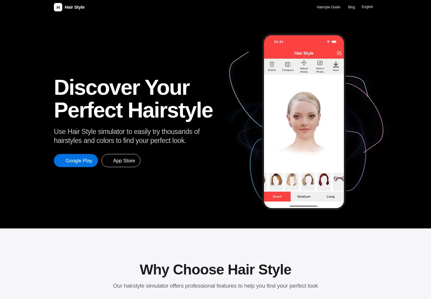 Screenshot of haircutmaker.com