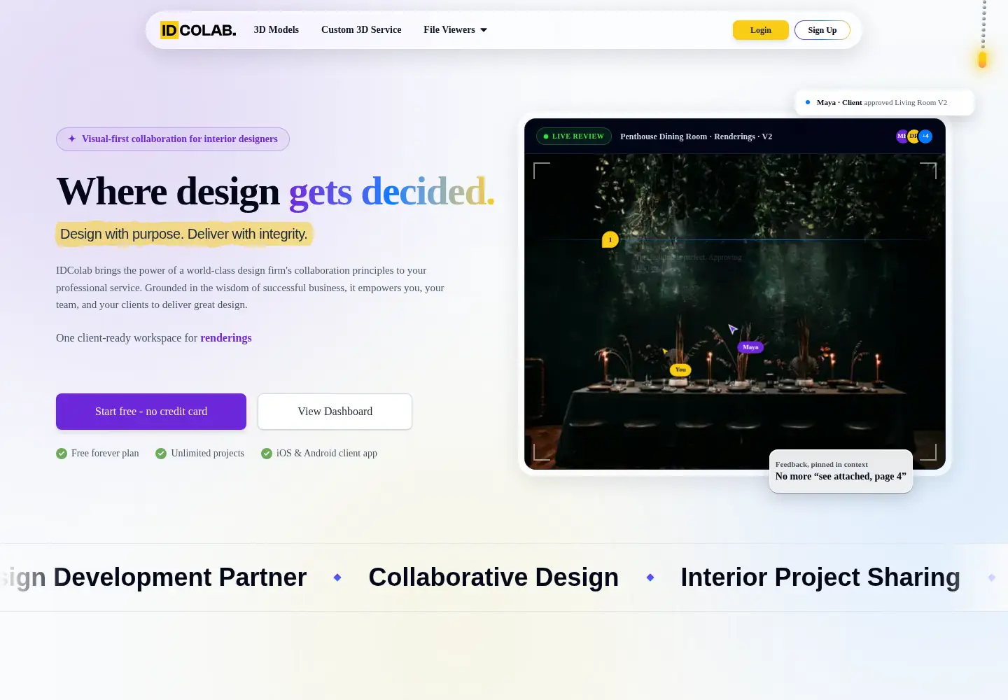 Screenshot of idcolab.com