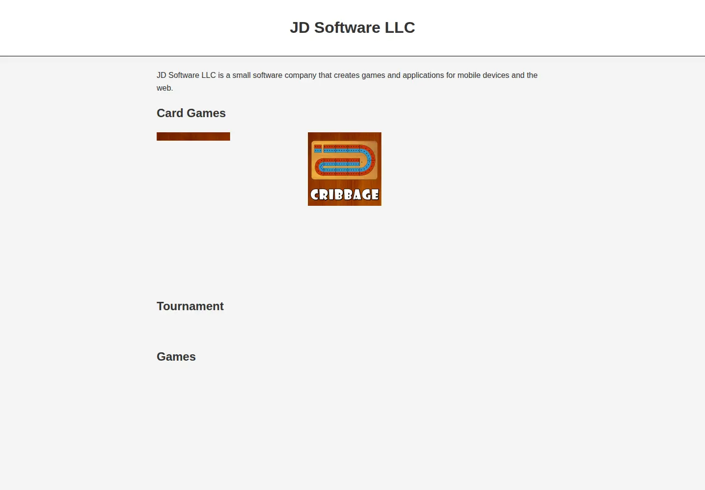 Screenshot of jdsoftwarellc.com