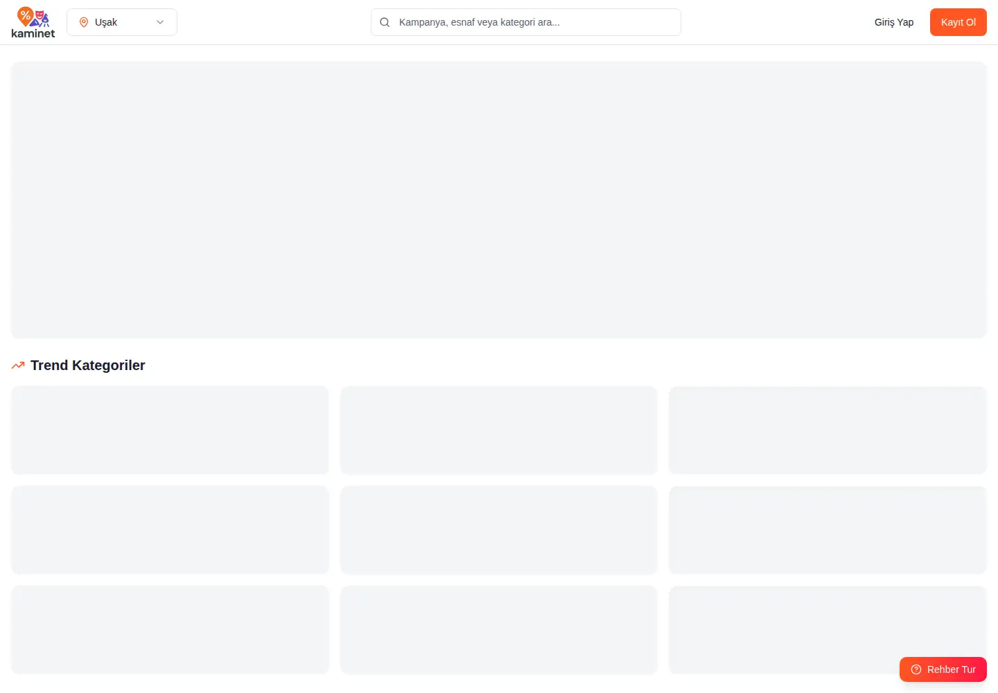 Screenshot of kaminettr.com