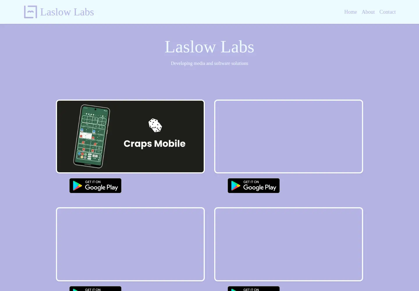 Screenshot of laslowlabs.com