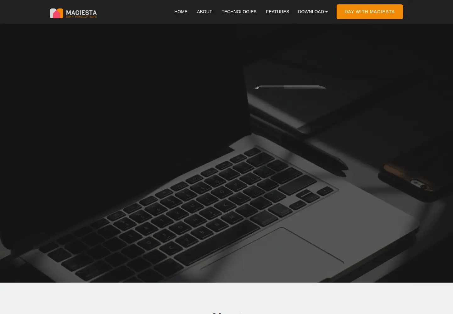 Screenshot of magiesta.com
