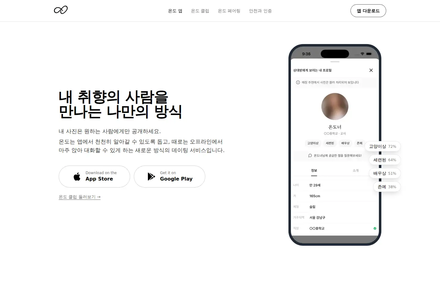 Screenshot of ondo-dating.com