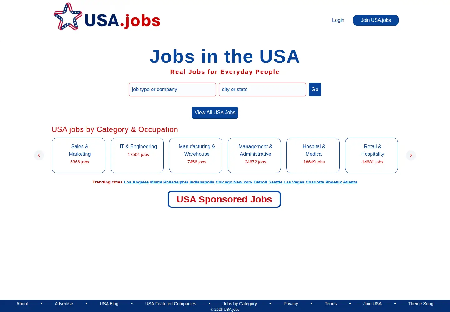 Screenshot of us.jobs